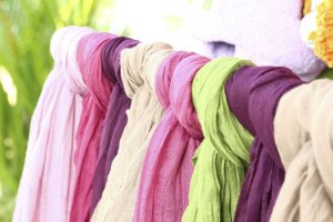 Bunte Halstücher