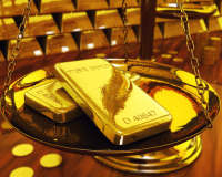 Goldbarren als Weihnachtsgeschenk