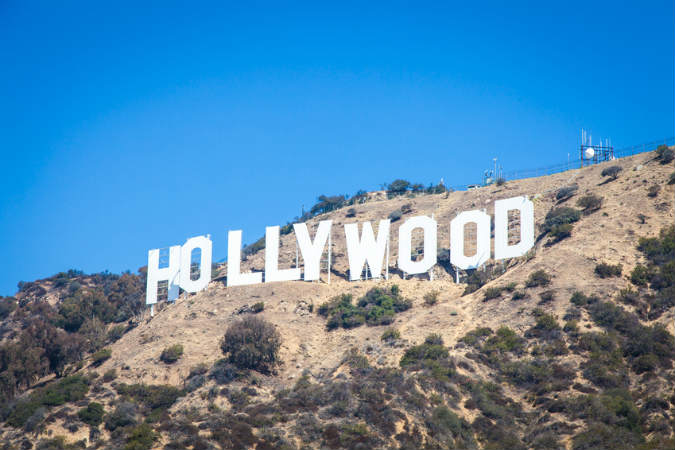 Hollywood Zeichen in den Hills