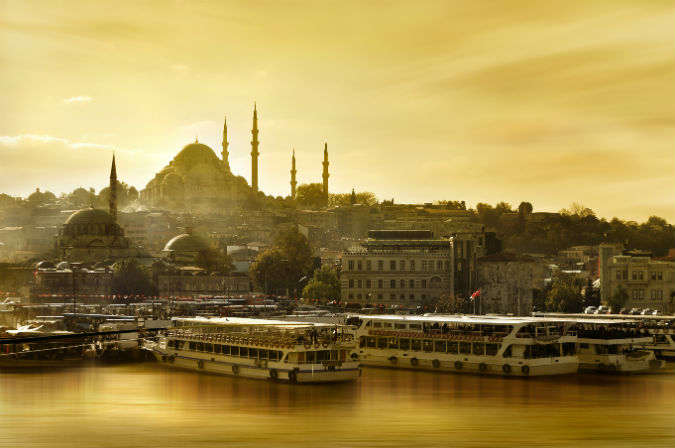 Istanbul, die Hauptstadt der Türkei