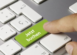 Jetzt buchen Tastatur