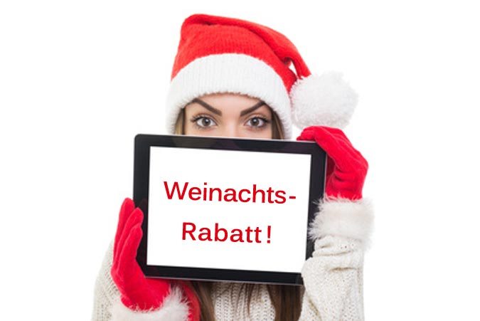 Weihnachtsrabatt