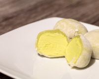 Frozen Mochi mit grünem Tee