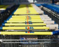Heidi Klum - Lidl Einkaufswaagen Reihe