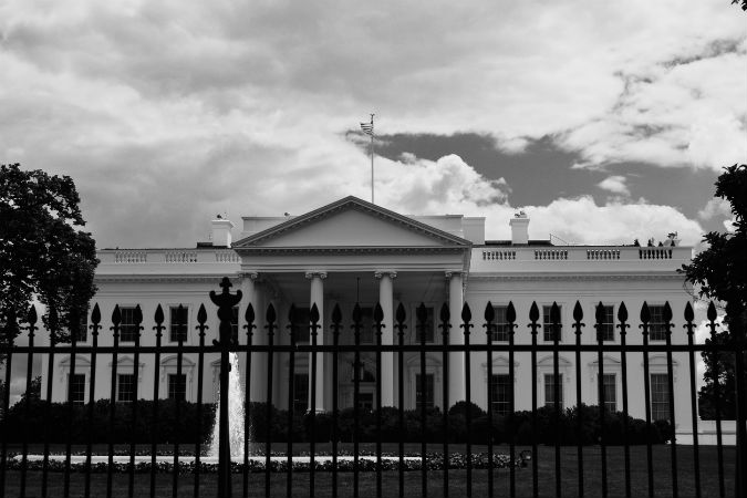 Weißes Haus in Washington, USA